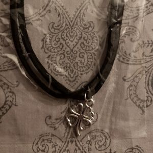 🍀NEW Dainty Four Leaf Clover Lucky Charm Choker